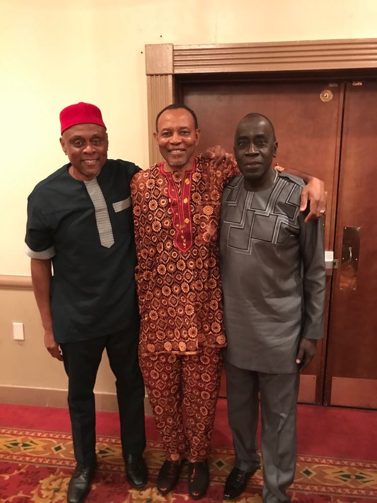 With Nnaji Ugoji, classmates from Columbia University
